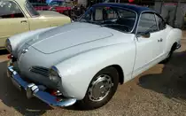 VW Karmann Ghia Typ 14, Sportcoupe auf K�ferbasis, Bauzeit 1955-74, Oldierama L�rrach, M�rz 2015