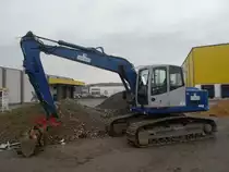 Terex 1504 LC bei Trier-Ehrang am 08.02.2009