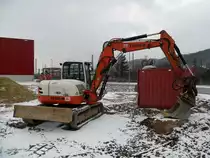 Terex-Atlas 1205R am 13.02.2010 bei Trier-Ehrang