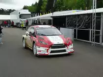 Ford Fiesta Rally Version am 03.05.15 auf den Hockenheimring