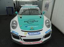 Porsche 911 GT3 Cup am 03.05.15 auf den Hockenheimring