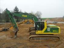 O&K RH 6.5 am 12.04.2009 in der Nähe von Bourglinster (Lux.)