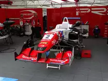 Formel 3 Auto am 03.05.15 auf den Hockenheimring