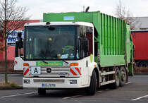 MB Econic Müllwagen  Schönmackers  in Euskirchen - 20.01.2015