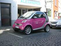 Smart als Werbetrger fr t-mobile am 26.09.2008 in 36088 Hnfeld