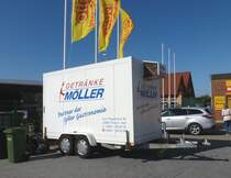 Kühlhänger 2 achsen Getränke MÖLLER Partner der Sylter Gastronomie Tinnum 26.08.214