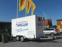 Kühlhänger 2 achsen Getränke MÖLLER Partner der Sylter Gastronomie Tinnum 26.08.214