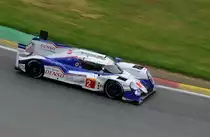 Mitzieher des LMP1 Toyota TS040 Hybrid, Nr.2 von Toyota Racing, Alex Wurz, Stéphane Sarrazin und Mike Conway erzielten Rang 5 bei FIA WEC 6h Spa Francorchamps qm 2.Mai 2015