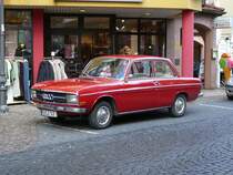 Audi 60 als Oldie im Alltagsbetrieb, gesehen am 26.09.2008 in 36088 H�nfeld
