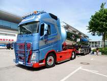 VOLVO FH-540 von Anhalt-Logistics; auf der Transport Logistic in München; 150508