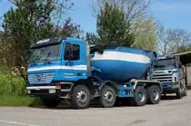 MERCEDES: Mercedes Actros bei Dürrenroth am 10. Mai 2015.
Foto: Walter Ruetsch