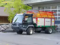 Lindner Unitrac 102L in Sigriswil am 13.05.2015