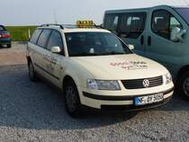 VW PASSAT TDI Variant Typ B5 SYLT TAXI (frontansicht)in Hörnum geparkt 05.09.2015
