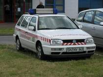 Personenkraftwagen VW Golf Variant der Nahverkehr Schwerin -NVS- als  Unfallhilfswagen , Schwerin 30.08.2008