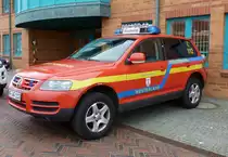 VW Touareg FEUERWEHR Katastrophenschutz Westerland 01.09.2014