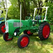 Güldner, ausgestellt beim Oldtimertreffen in Hainzell, Mai 2015