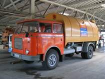 M�llauto SKODA .... der -SAS-, gesehen anl��lich 100 Jahre Stra�enbahn in Schwern, Schwerin 30.08.2008