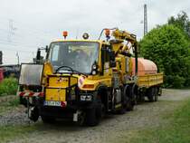 Zweiwege Unimog U400 am 16.05.15 in Darmstadt