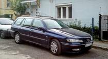 Peugeot 406 Break, hat heutzutage auch ein guter Auftritt. Foto: 14.04.2015