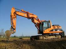 Caterpillar 320C LVA bei Junglinster (Lux.) am 18.04.2010