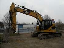 Caterpillar 321D LCR am 12.04.2009 bei Potaschberg (Lux.)