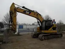 Caterpillar 321D LCR am 12.04.2009 bei Potaschberg (Lux.)