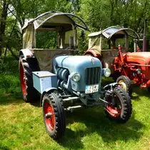 Eicher war beim Oldtimertreffen in Hainzell ebenfalls vertreten, Mai 2015