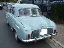 Heckansicht eines Renault Dauphine. 1956 - 1968. Prinz-Friedrich-Oldtimertreffen am 17.05.2015 in Essen-Kupferdreh.