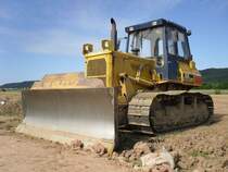 Komatsu D 58E am 30.08.2009 in der Nähe von Trier-Föhren