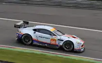 Mitzieher des GTE-Am Nr: 96, Aston Martin Racing, Aston Martin Vantage V8 (Roald Goethe,Stuart Hall & Francesco Castellacci). 29.Platz mit 138 Runden in der Gesammtwertung am 2.Mai 2015 in Spa Francorchamp beim FIA WEC Langstrecken Rennen