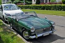 MG Midget Roadster aus den 60er Jahren. Die Aufnahme stammt vom 17.05.2015.