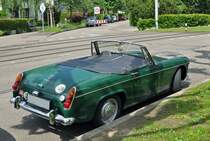 MG Midget Roadster aus den 60er Jahren. Die Aufnahme stammt vom 17.05.2015.