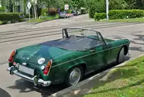 MG Midget Roadster aus den 60er Jahren. Die Aufnahme stammt vom 17.05.2015.