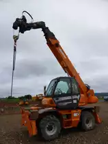 Manitou MRT 1840 Turbo am 29.06.2014 auf einer Baustelle bei Trier-Föhren