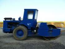 Hamm 2401S auf der Autobahnbaustelle der A7 in Luxembourg am 25.03.2012