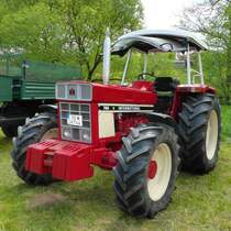 IHC 744 konnte in Hainzell bestaunt werden, Mai 2015