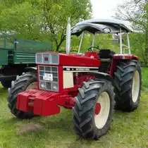 IHC 744 konnte in Hainzell bestaunt werden, Mai 2015