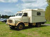 Hanomag AL 28 als rollendes Wohnzimmer, gesehen in Hainzell im Mai 2015