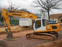 Liebherr R 914C HD-SL Litronic bei Wittlich am 06.03.2011