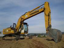 Liebherr R 924C HD-SL Litronic in Konz-Könen am 03.10.2009