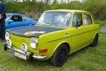 Simca 1000 steht bei der Oldtimerausstellung in Hainzell im Mai 2015