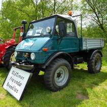 Unimog aus Brandlos war in Hainzell zu bewundern, Mai 2015