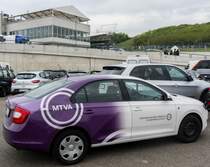 Skoda Rapid des ungarischen staatlichen Mediendienstleisters. Foto: 03.05.2015