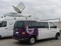 Volkswagen Transporter T5 des ungarischen staatlichen Mediendienstleisters. Foto: 03.05.2015