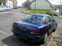 Daihatsu Applause, Rückansicht. Aufnahmedatum: 02.05.2015