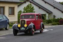 . Peugeot 601, unterwegs als Teilnehmer einer Luxemburg Rundfahrt am 24.05.2015