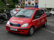Mercedes Benz A-Klasse KdoW (Florian Maintal 1-10-1) der Feuerwehr Maintal am 24.05.15 beim Tag der Offenen Tür in Maintal Dörnigheim