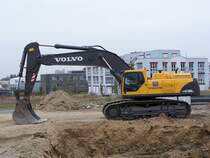 Volvo EC 700B LC am 28.10.2007 in Luxembourg