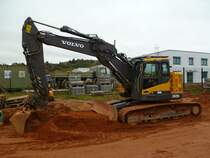 Volvo ECR 235D L bei Konz-Könen am 20.10.2013