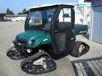 Ranger4x4 der Firma  Polaris  hier nicht mit normaler Bereifung,sondern mit Gummiketten
500ccm/38PS